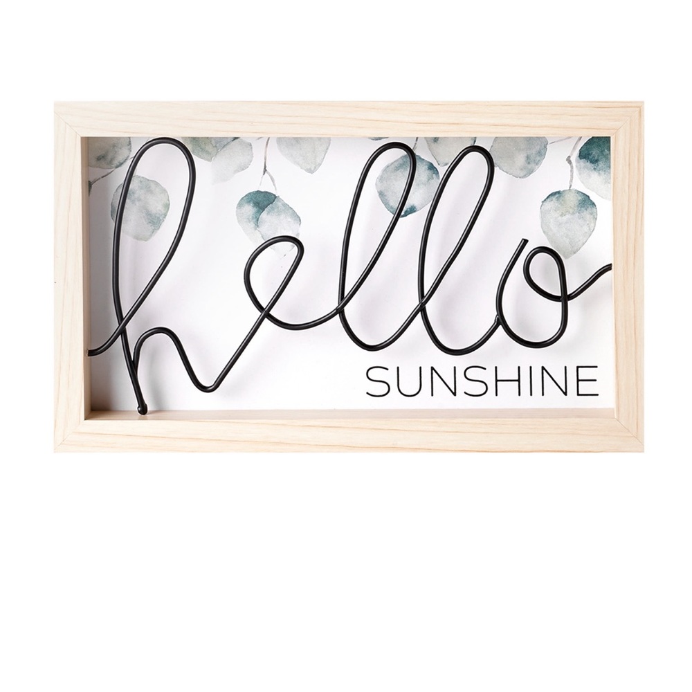 Hello decorative
